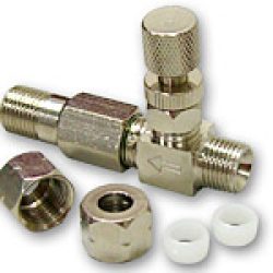 Robinet metalic cu surub reglaj fin de 1 ∕ 4”
