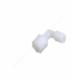 Racord Jaco cu cot, cu filet exterior 1 ∕ 4” x 3 ∕ 8”